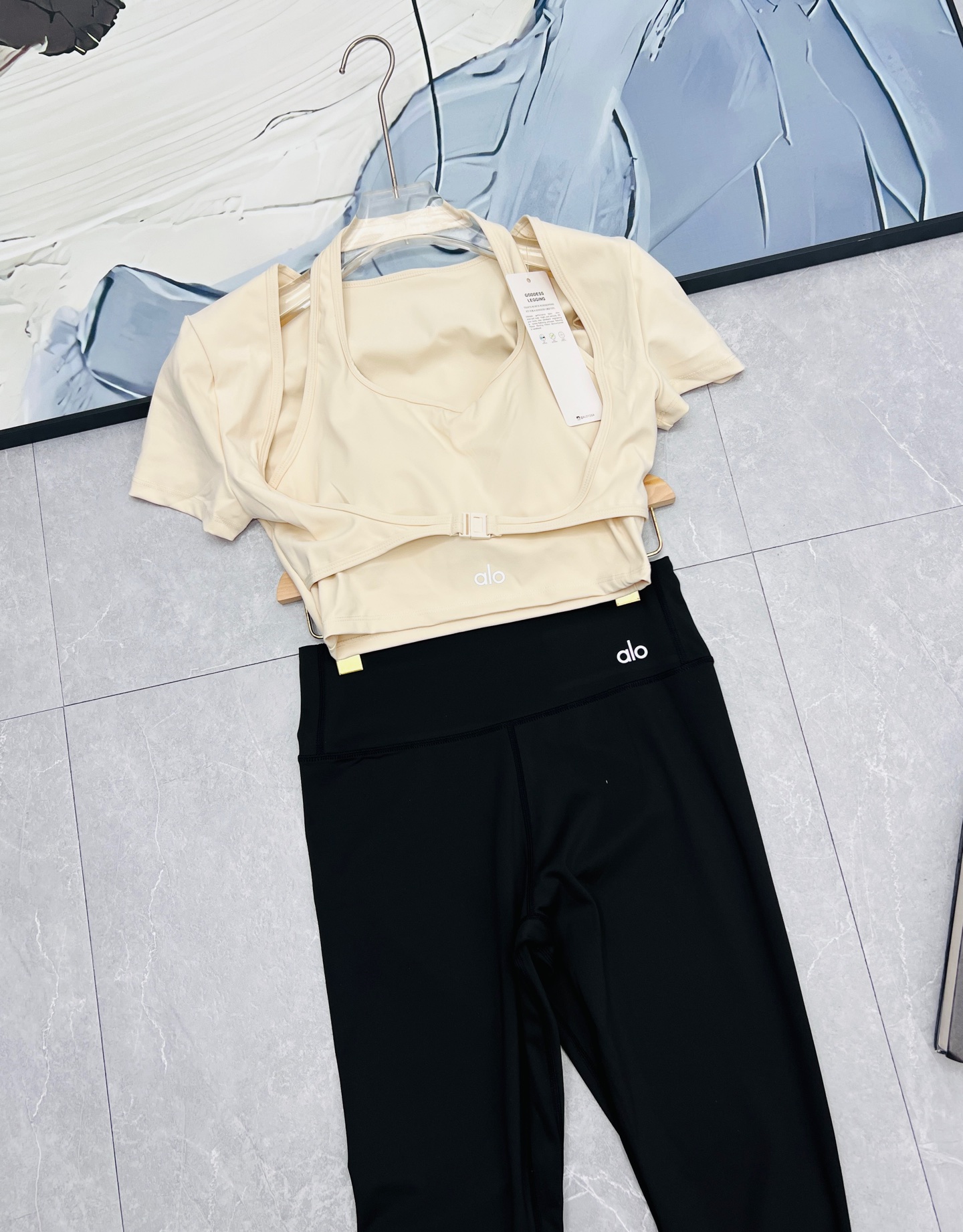 A style Halter Yoga Set