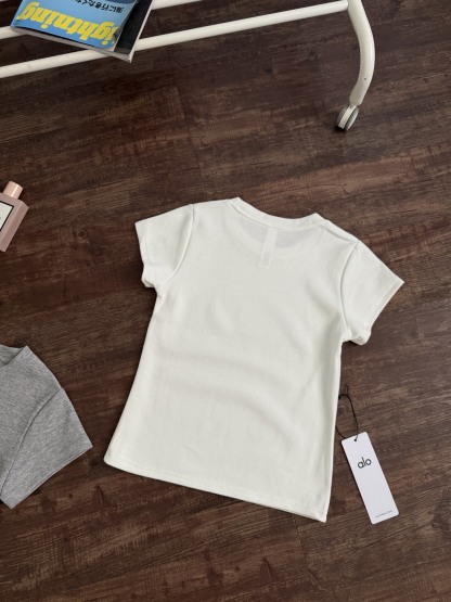 A style Cropped slim fit T-shirt