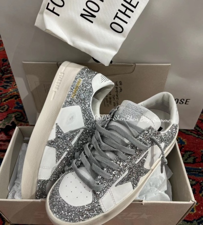 G style Mesh star couple dirty shoes