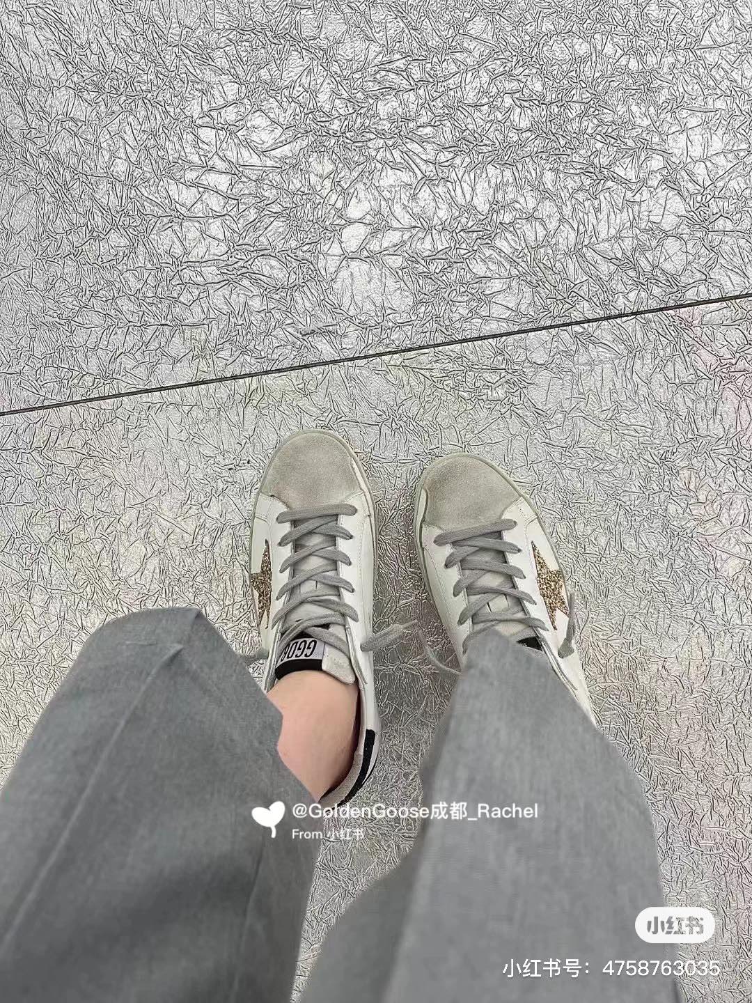 G style Mesh star couple dirty shoes