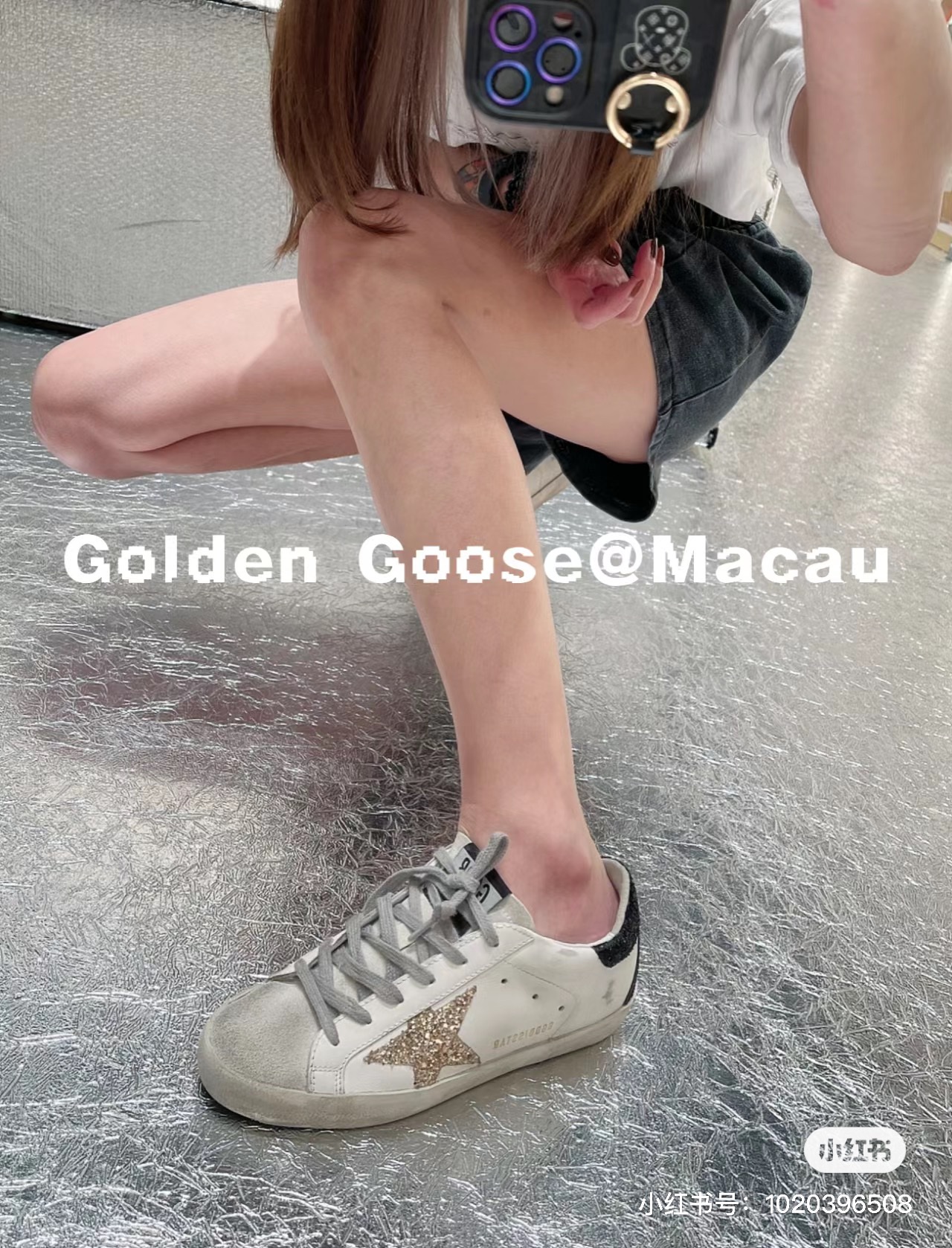 G style Mesh star couple dirty shoes
