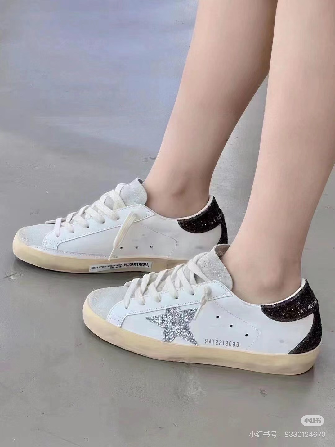 G style Mesh star couple dirty shoes