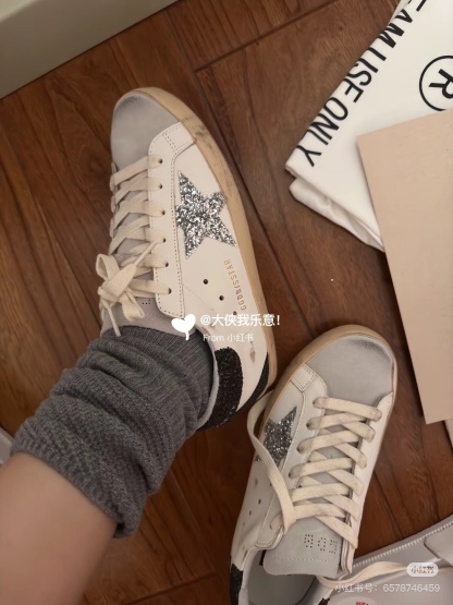 G style Mesh star couple dirty shoes