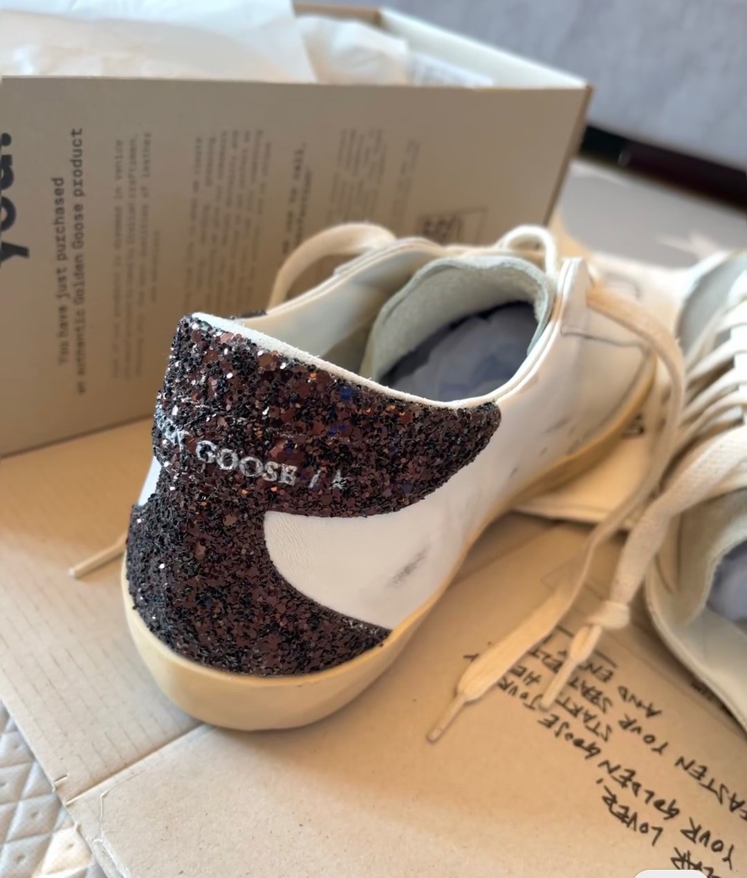 G style Mesh star couple dirty shoes