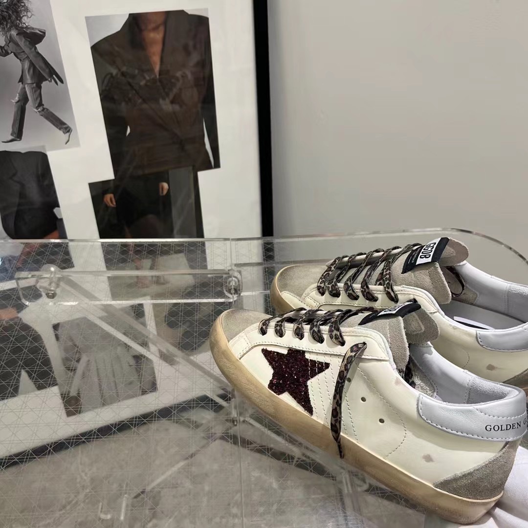 G style Mesh star couple dirty shoes