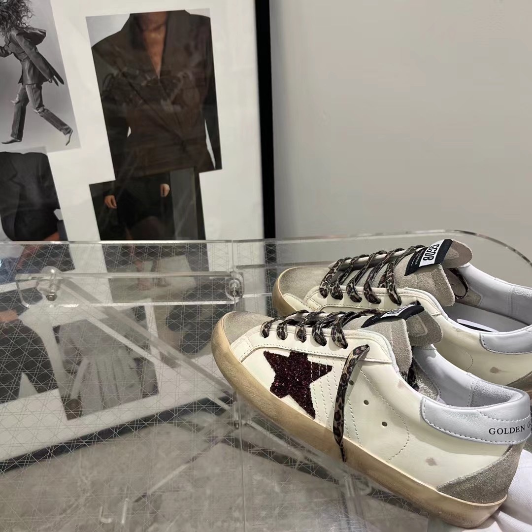 G style Mesh star couple dirty shoes