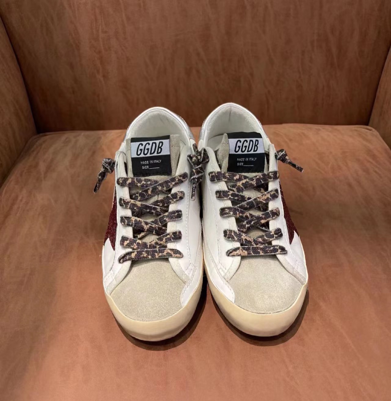 G style Mesh star couple dirty shoes