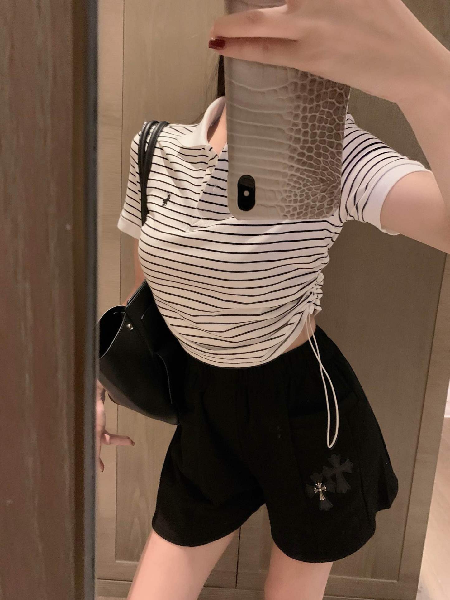R style Striped top