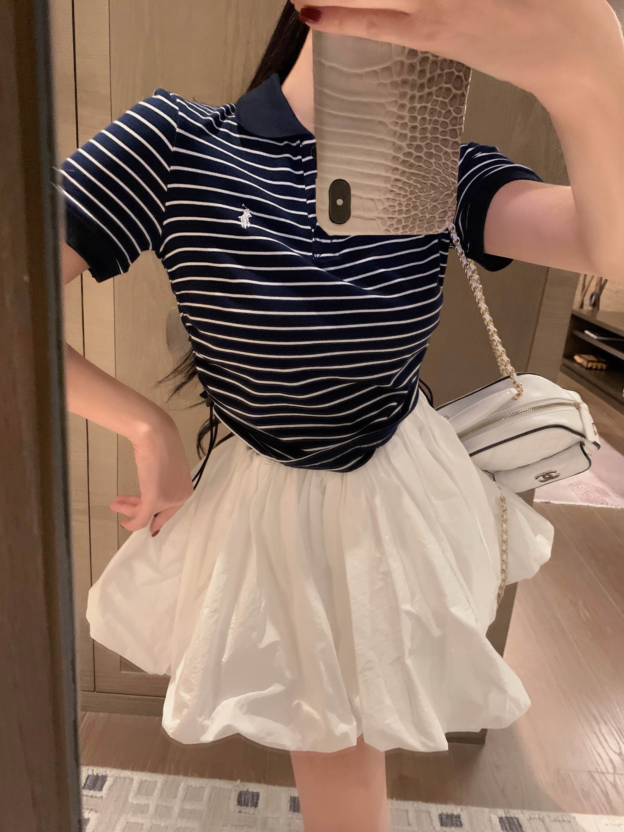 R style Striped top