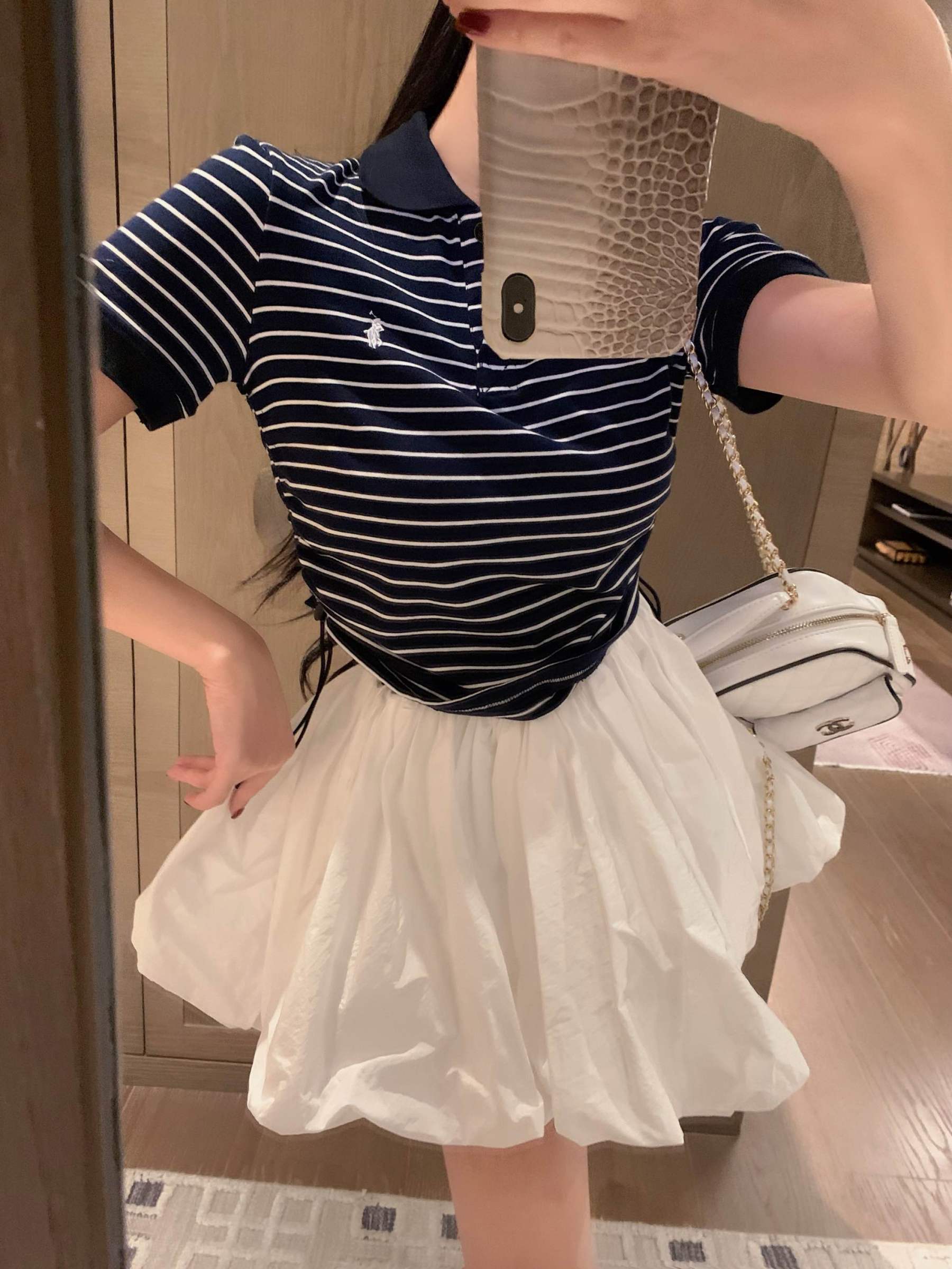 R style Striped top