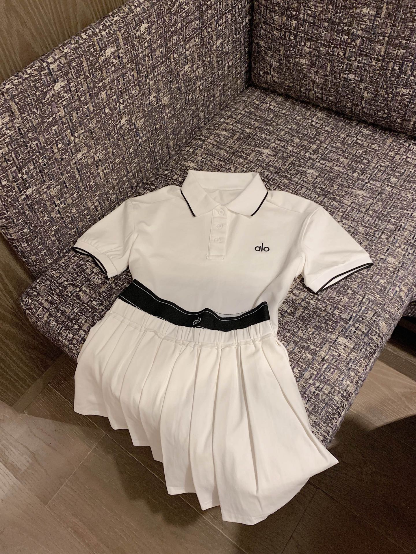 L style College style ribbon letter set