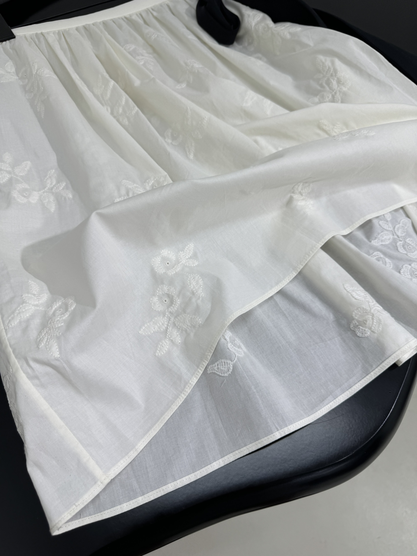 M style Cotton and silk blend jacquard skirt