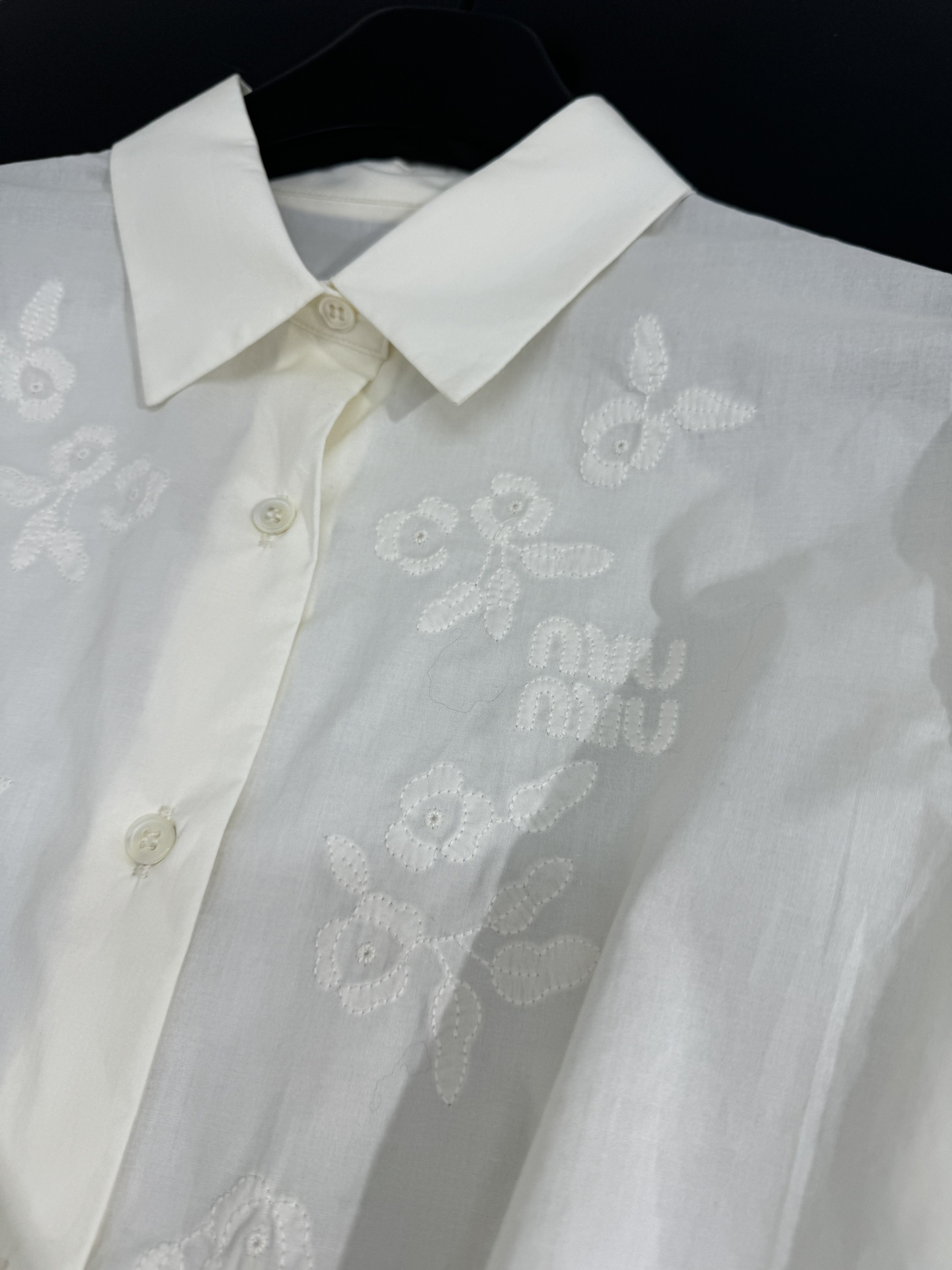 M style Cotton and silk blend jacquard top