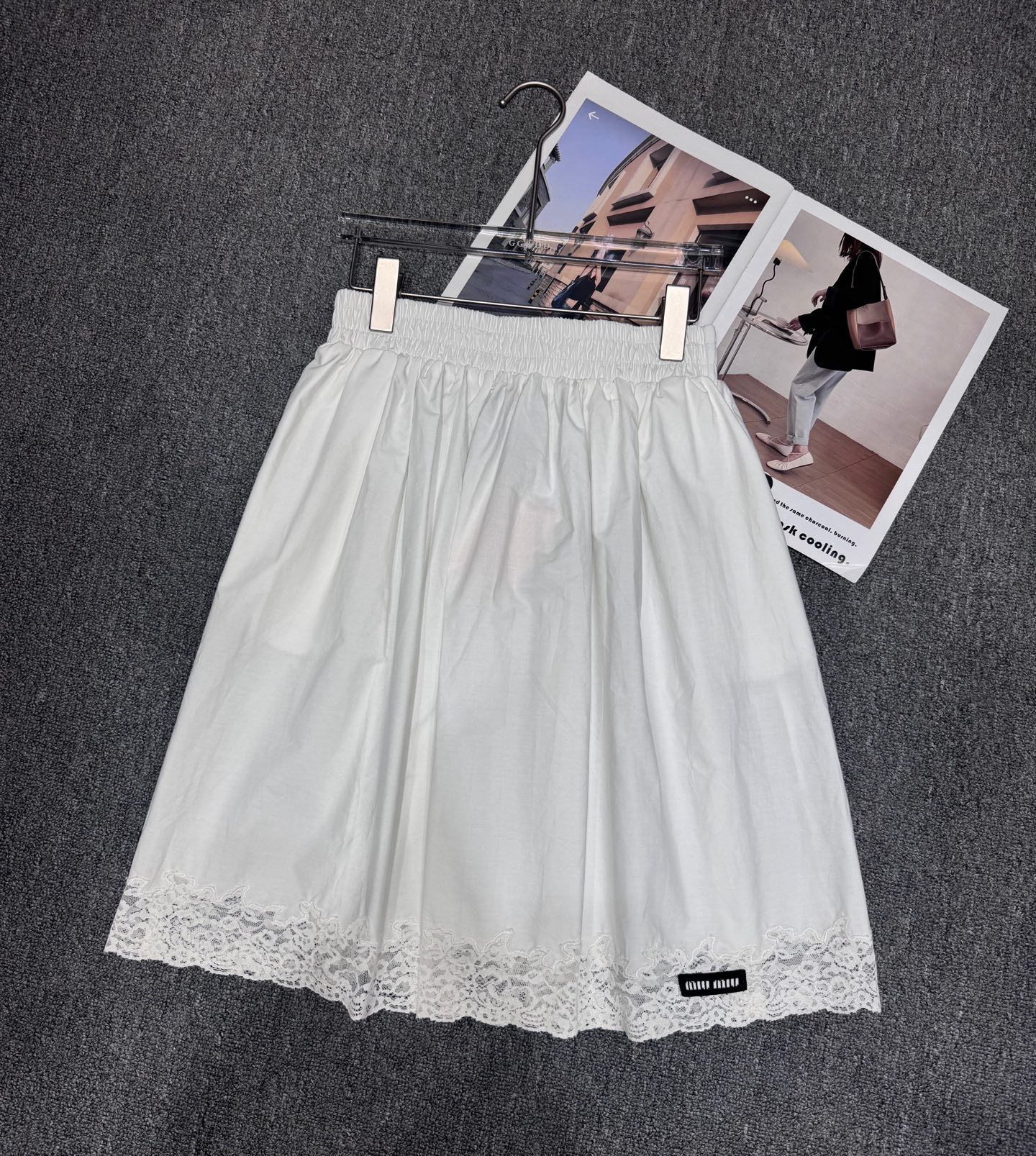 M style Lace skirt