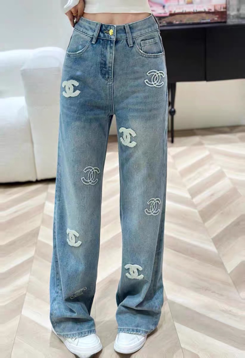 C style Double C logo casual jeans