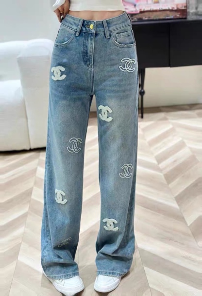 C style Double C logo casual jeans
