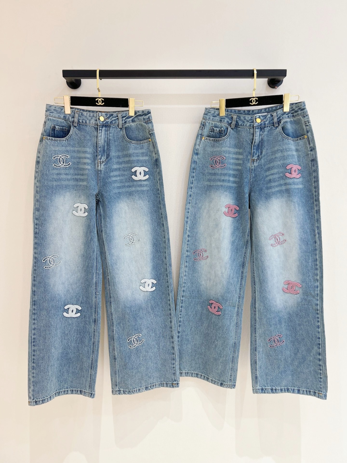 C style Double C logo casual jeans