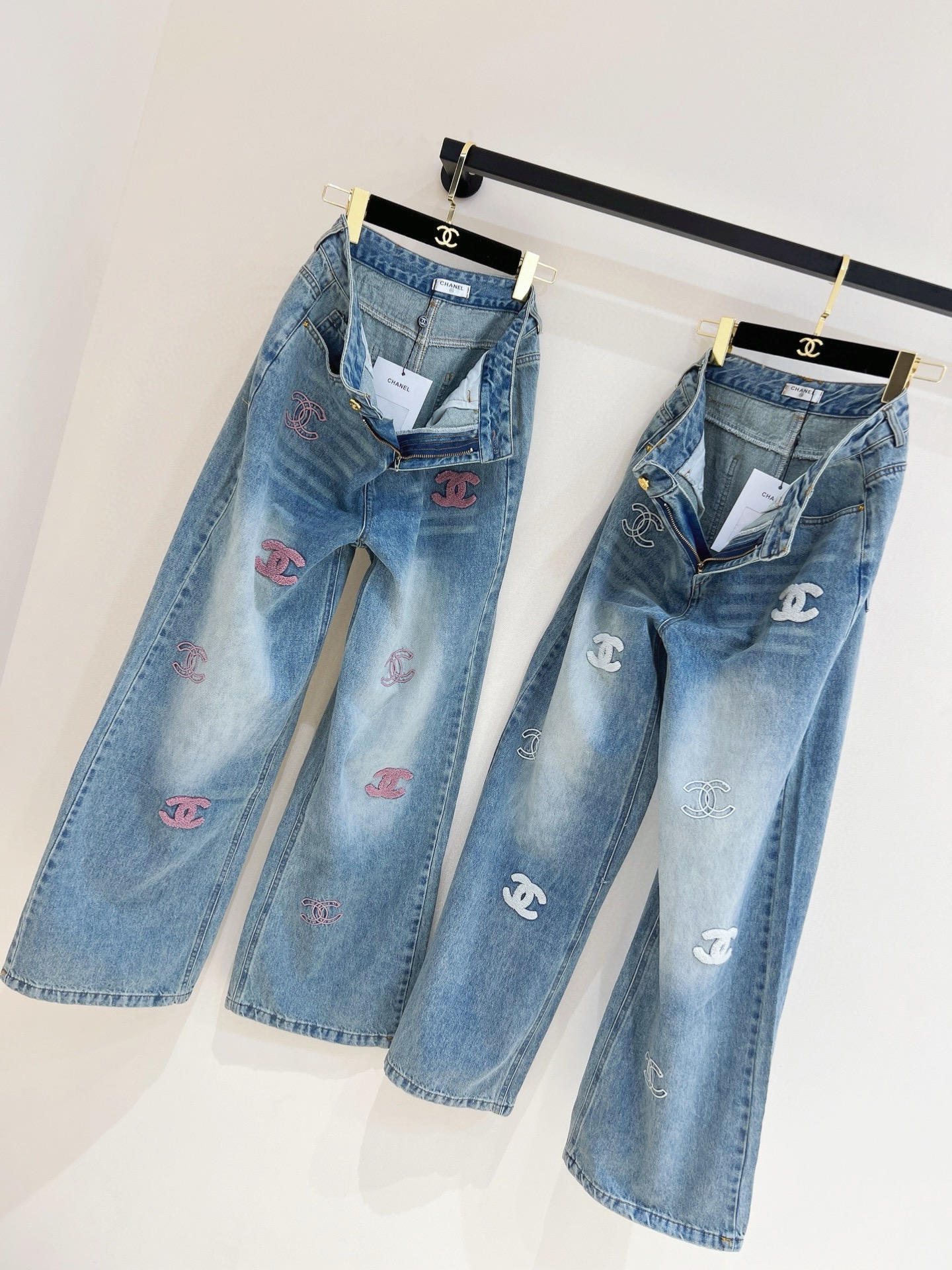 C style Double C logo casual jeans