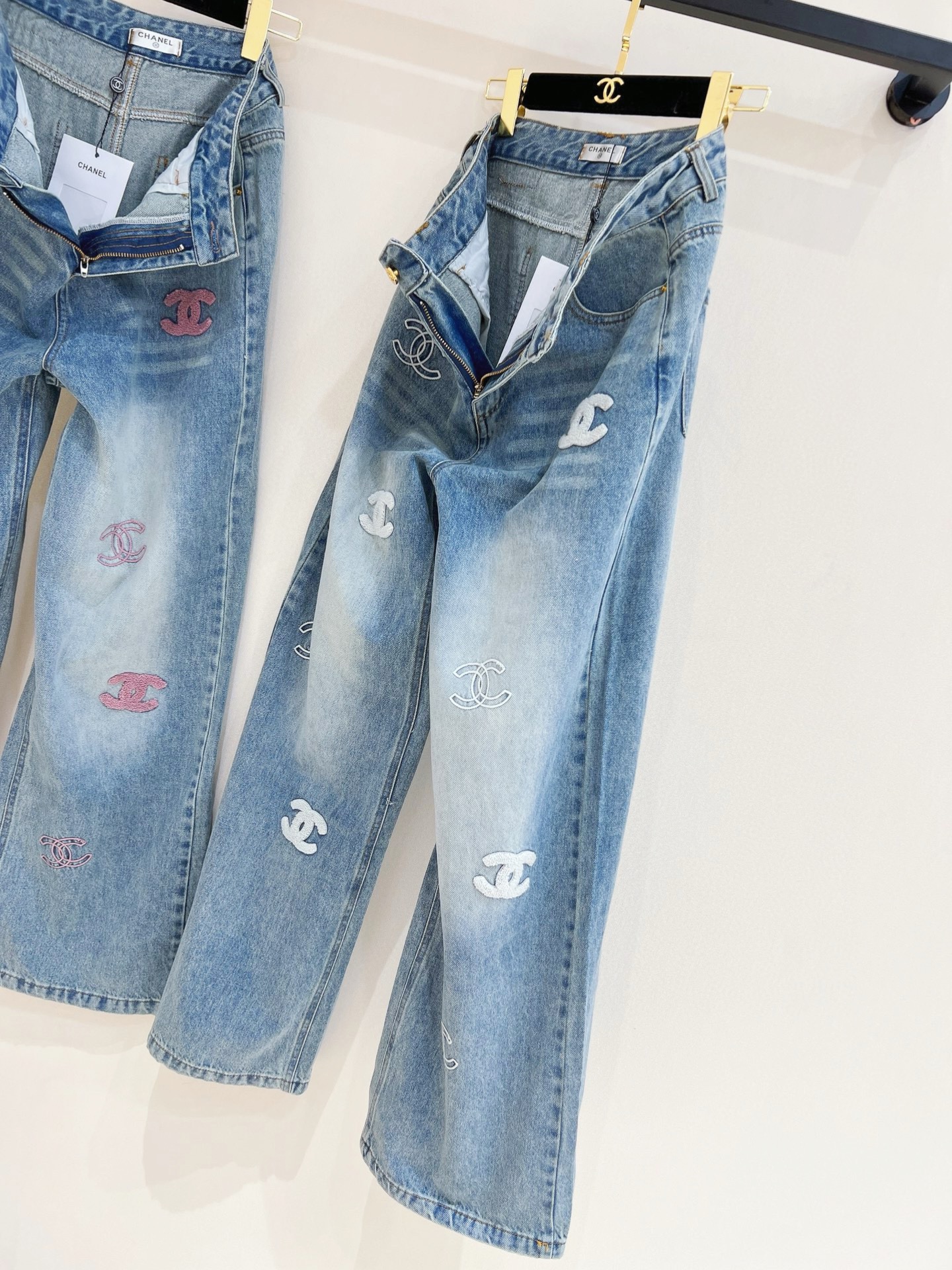 C style Double C logo casual jeans
