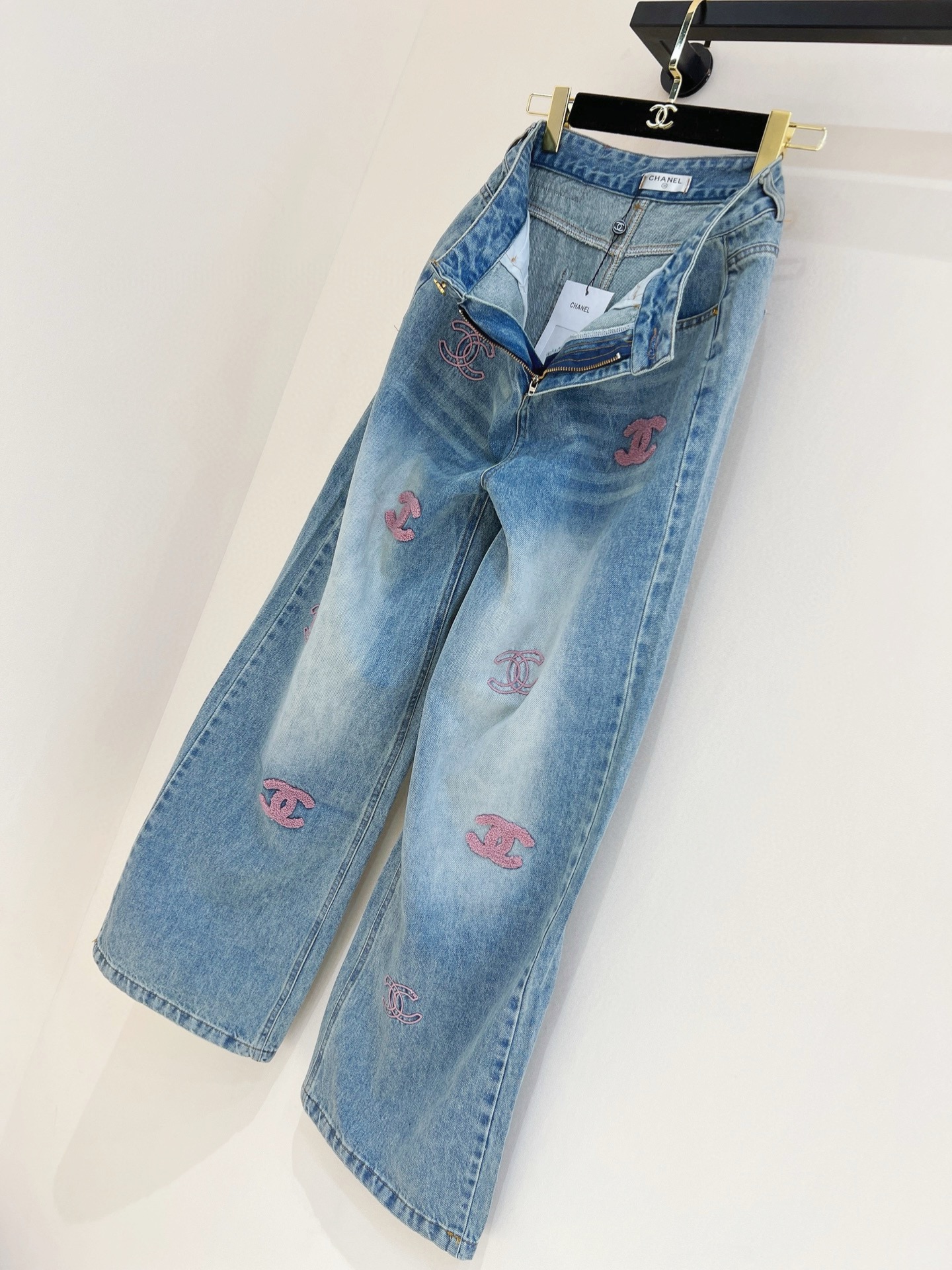 C style Double C logo casual jeans