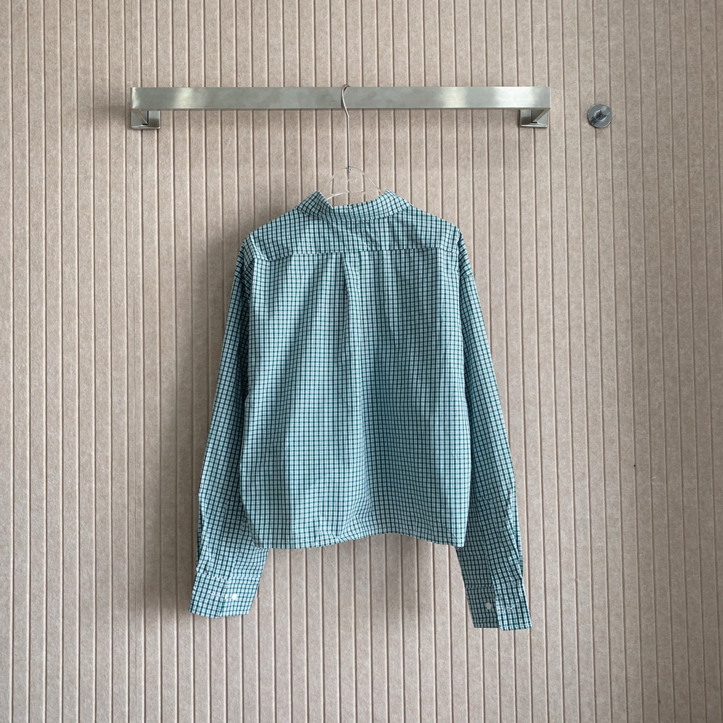 M style Logo Check Shirt