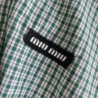 M style Logo Check Shirt