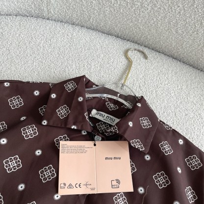 M style Hawaiian holiday style Cuban short-sleeved shirt