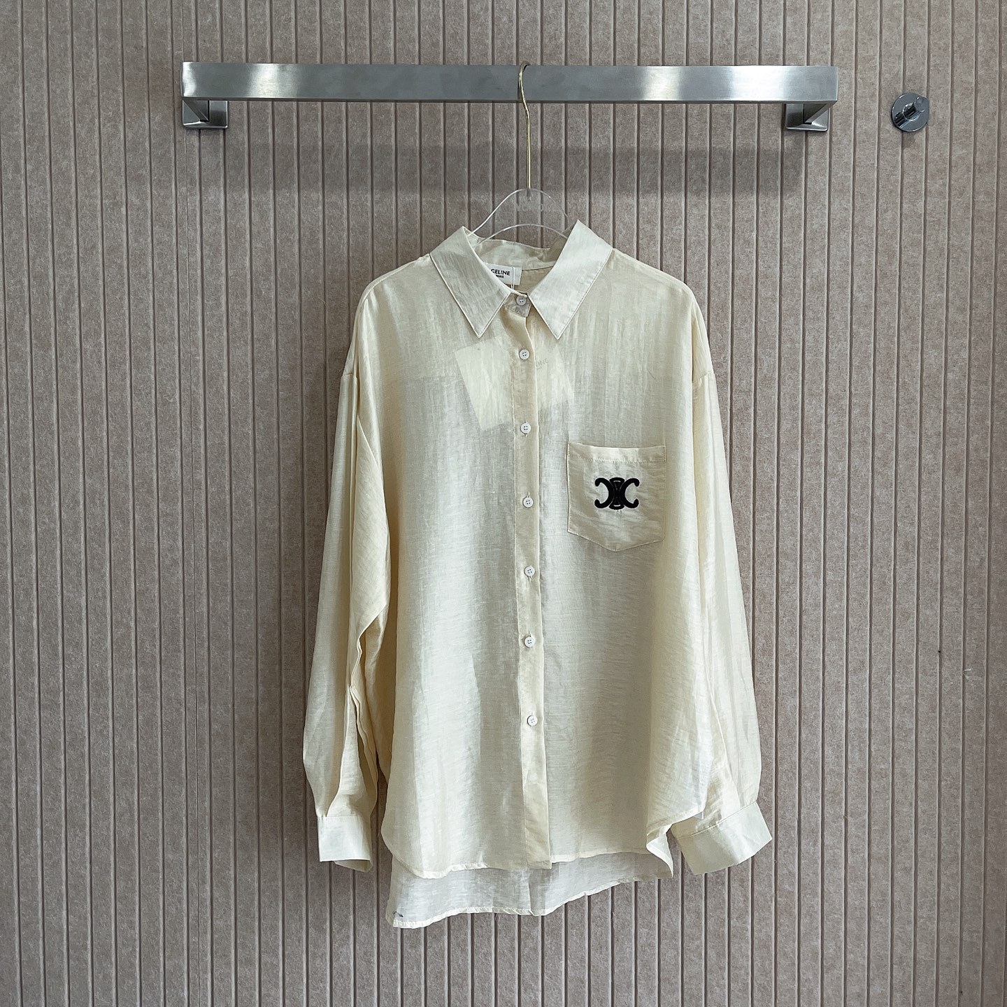 C style Embroidered sun protection shirt