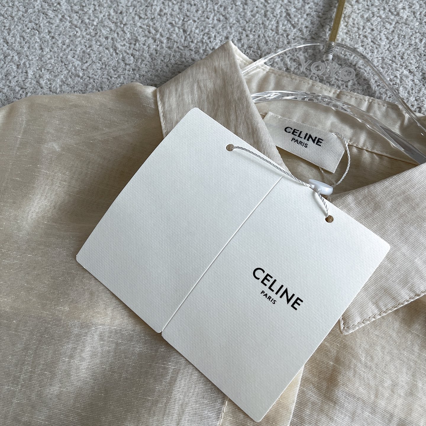 C style Embroidered sun protection shirt