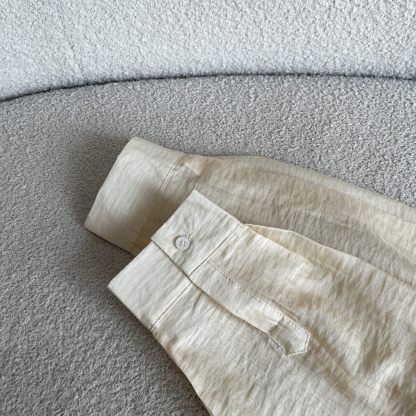 C style Embroidered sun protection shirt