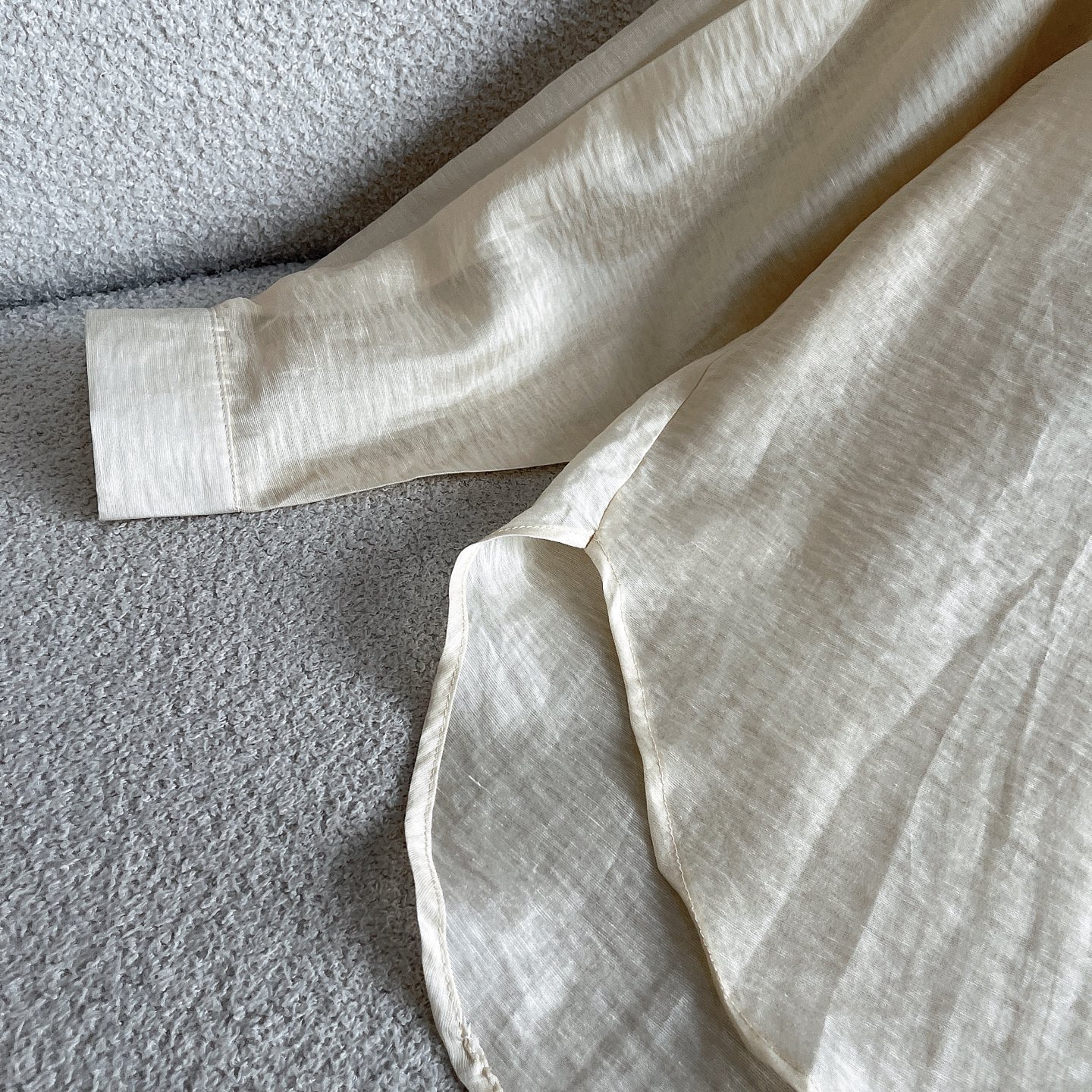 C style Embroidered sun protection shirt