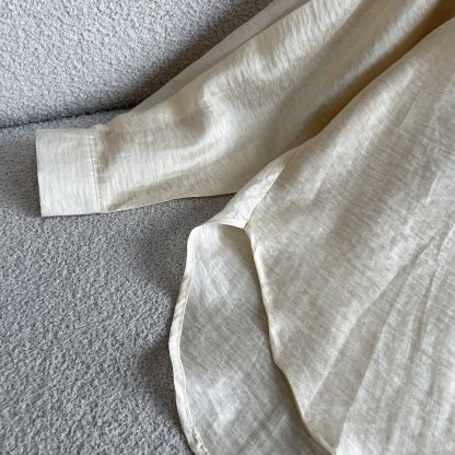 C style Embroidered sun protection shirt