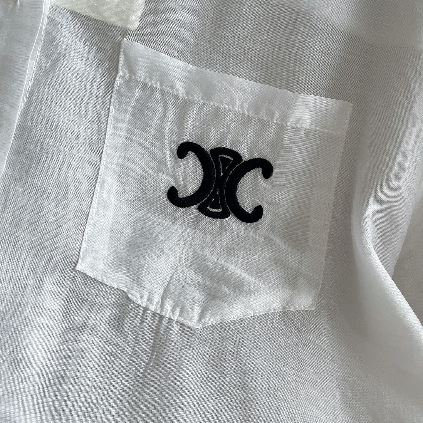 C style Embroidered sun protection shirt