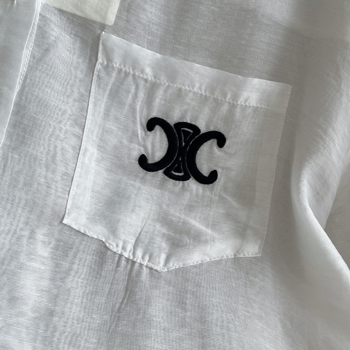 C style Embroidered sun protection shirt