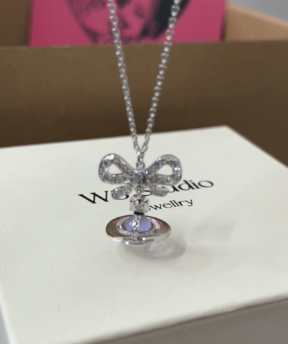 V W style necklace