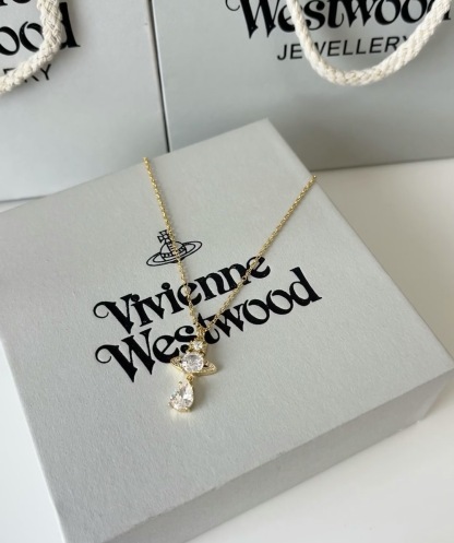 V W style necklace