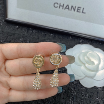 C style earrings