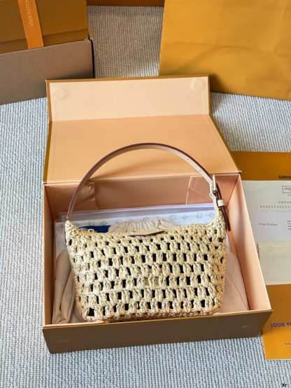 Raffia Straw Outline Bag 18*12cm