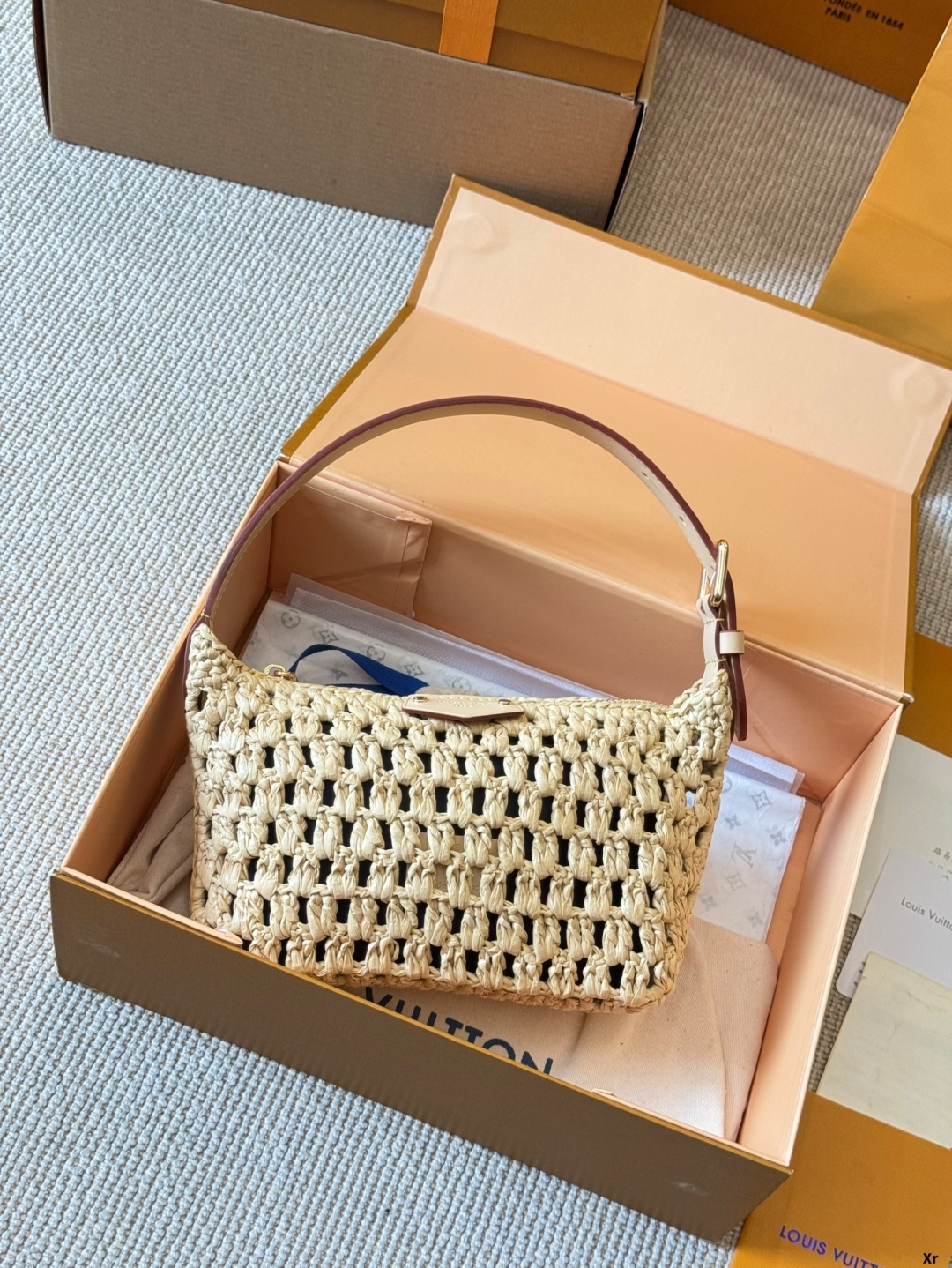 Raffia Straw Outline Bag 18*12cm