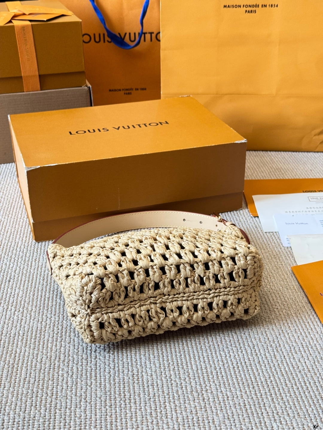 Raffia Straw Outline Bag 18*12cm