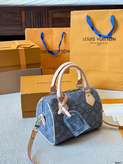 20 Denim Pillow Bag 20*16cm