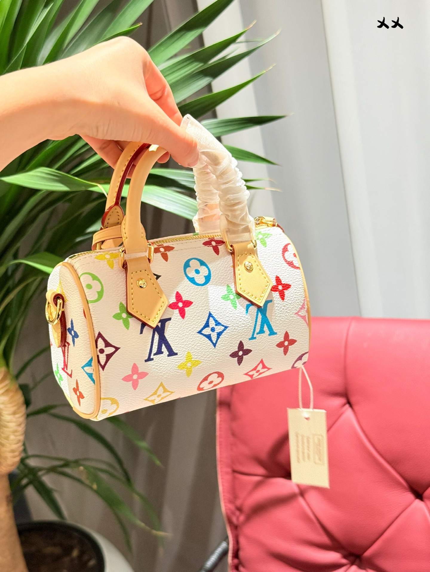 White small pillow bag 16cm