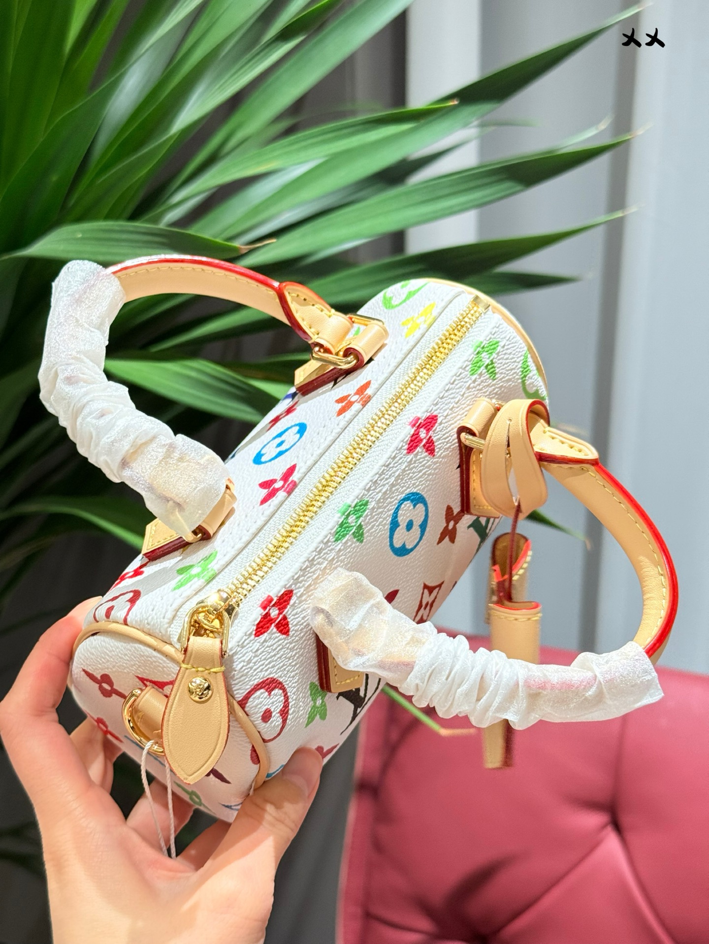 White small pillow bag 16cm