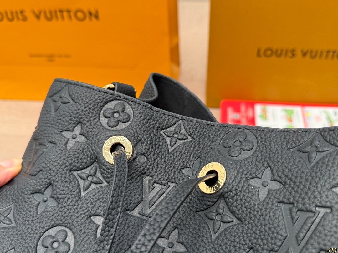 Drawstring bucket bag25*25cm