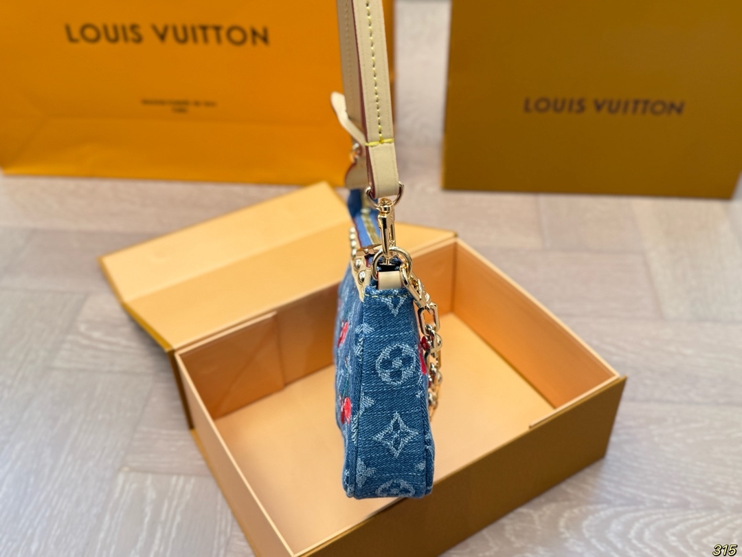 Cherry Series Mahjong Bag Underarm Bag21*12cm