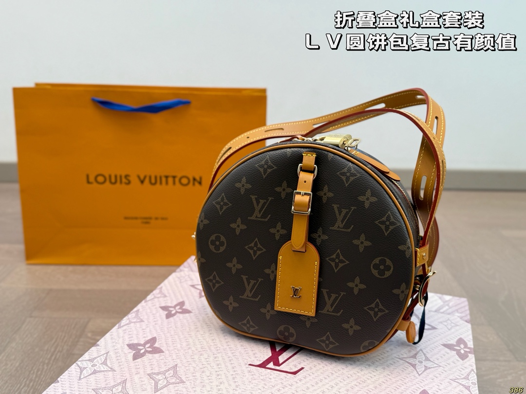 Round cake shape bag