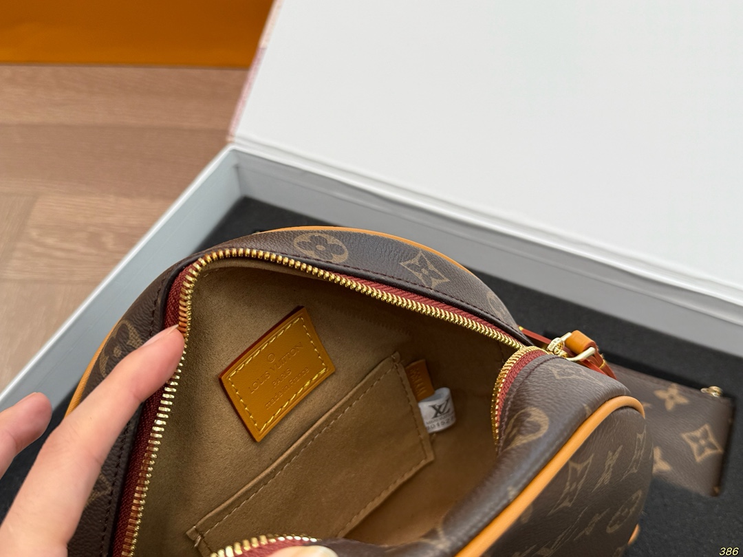 Round cake shape bag