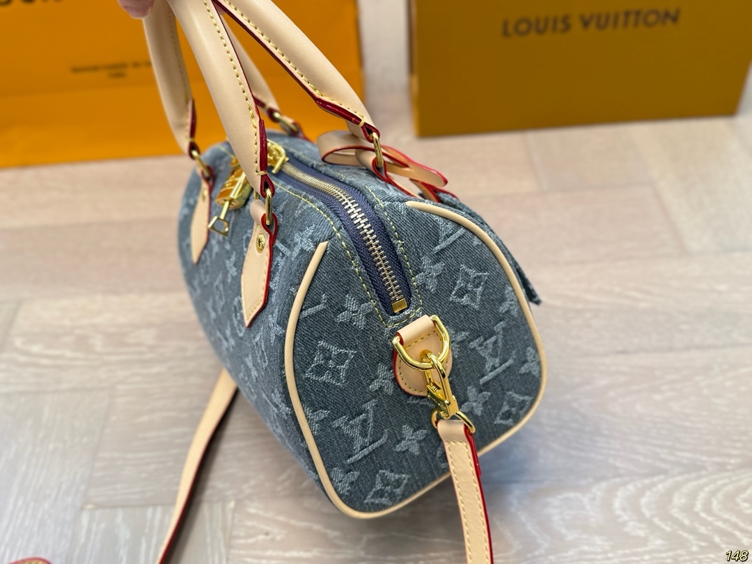 Denim pillow bag20*14cm