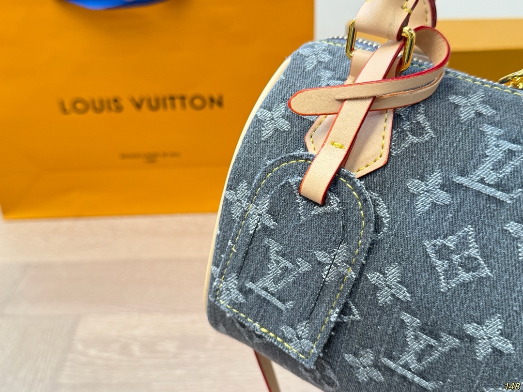 Denim pillow bag20*14cm