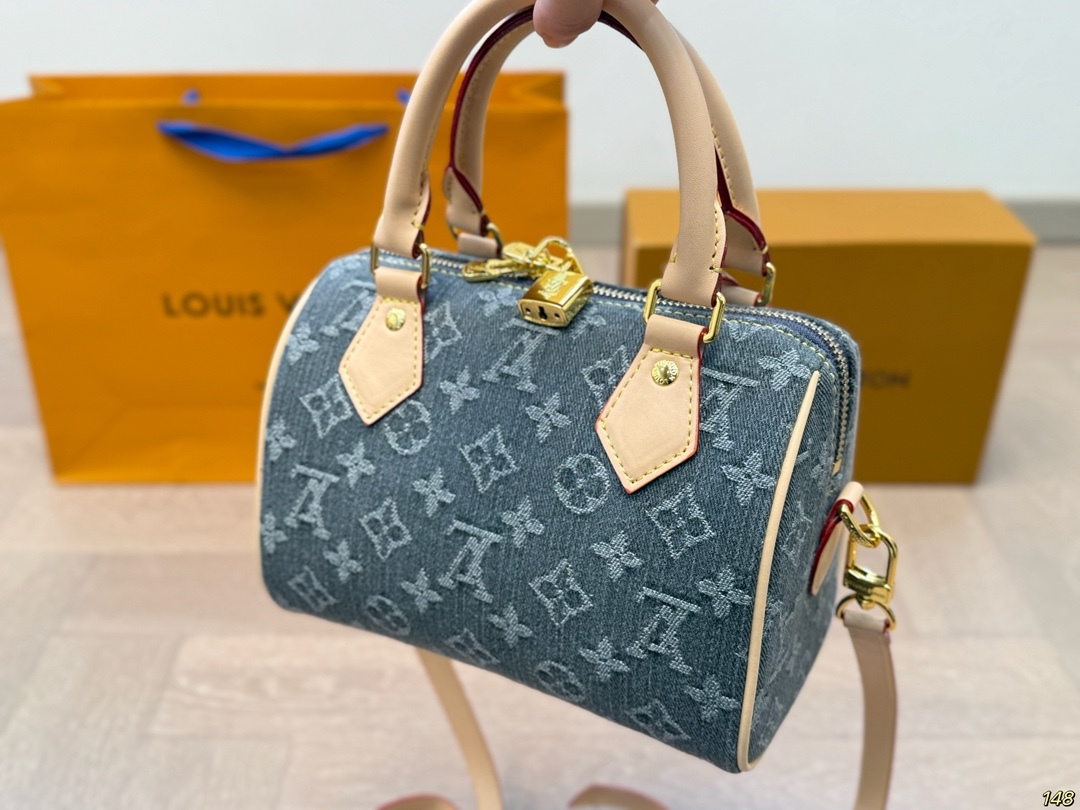 Denim pillow bag20*14cm